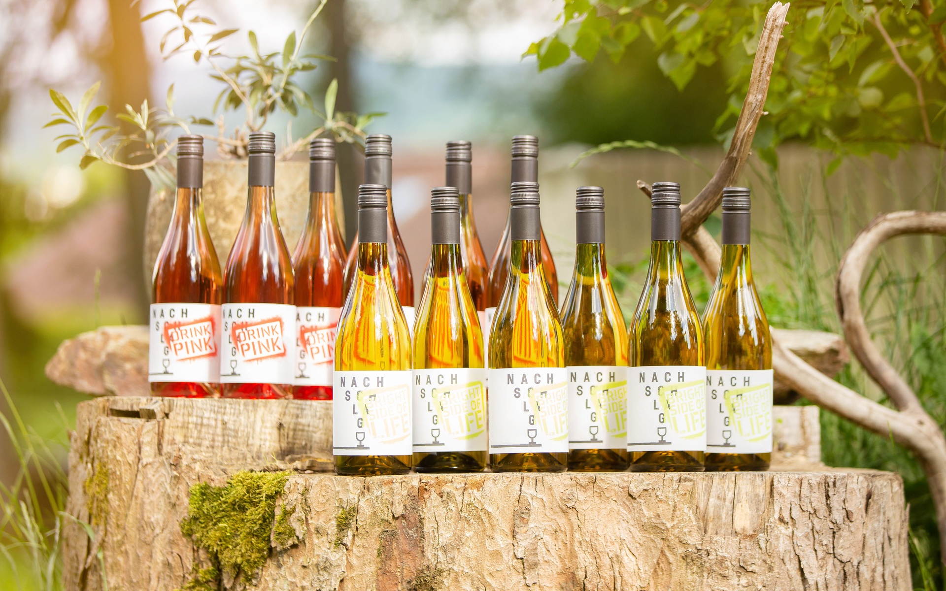 Winzerhof Stahl 6 6 SET Nachschlag Weiss Pink 21 Stahl | lunas.de