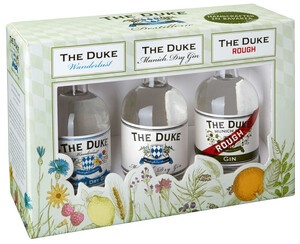 The Duke Gin Miniatur Set, 3 x 0,1L.