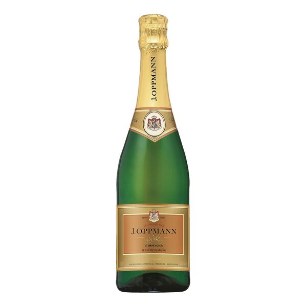 Oppmann Gold trocken Deutscher Sekt