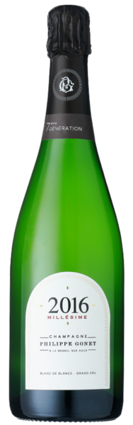 Champagne Millésime Grand Cru Blanc de Blancs Brut