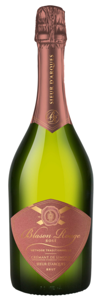 Blason Rouge Rosé Brut Crémant de Limoux