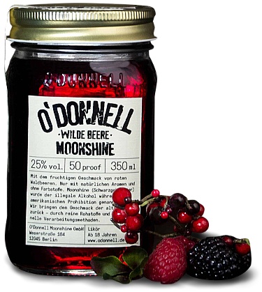 O´Donnell Moonshine Wilde Beere 0,35L.
