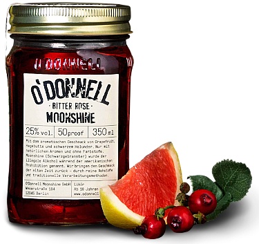 O´Donnell Moonshine Bitter Rose 0,35L.