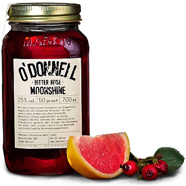 O´Donnell Moonshine Bitter Rose 0,7L.