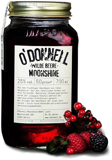 O´Donnell Moonshine Wilde Beere 0,7L.