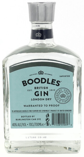 Boodles Gin – London Dry Gin 0,7L.